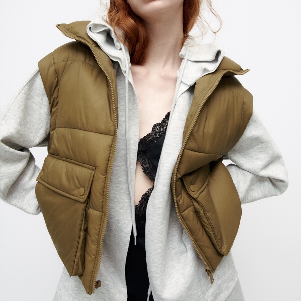 ZARA WATER REPELLENT AND WIND PROTECTION VEST